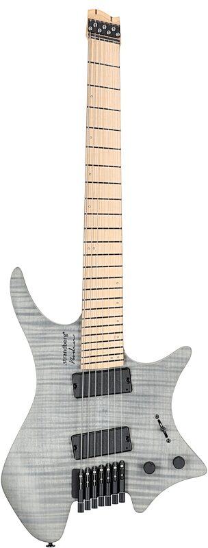 Strandberg Boden Standard NX 7 Electric Guitar, 7-String (with Gig Bag), Charcoal, Full Straight Front