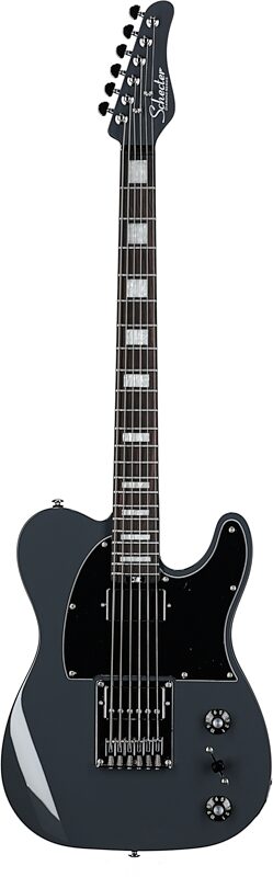 Schecter PT EX Extended Range Electric Guitar, Dorian Gray, Blemished, Full Straight Front