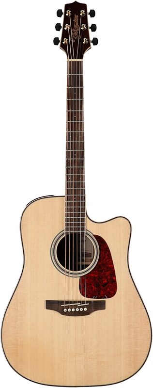Takamine GD93CE Dreadnought Cutaway Acoustic-Electric Guitar, Gloss Natural, Full Straight Front
