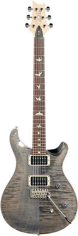 PRS Paul Reed Smith CE24 Electric Guitar (with Gig Bag), Faded Gray Black, Full Straight Front