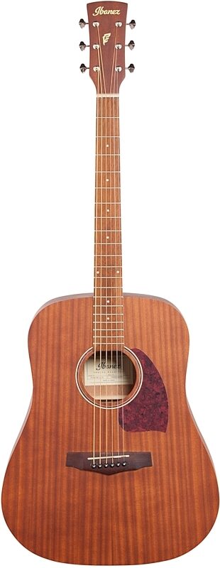 Ibanez PF12MH Performer Acoustic Guitar, Open Pore Natural, Full Straight Front