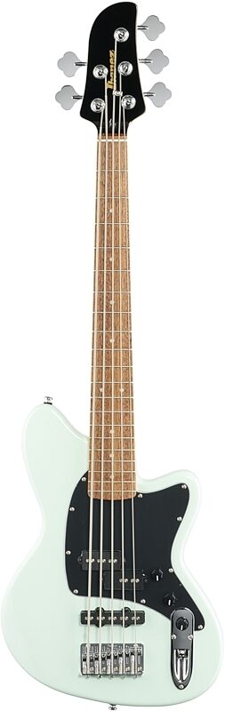 Ibanez Talman TMB35 Bass Guitar, Mint Green, Full Straight Front