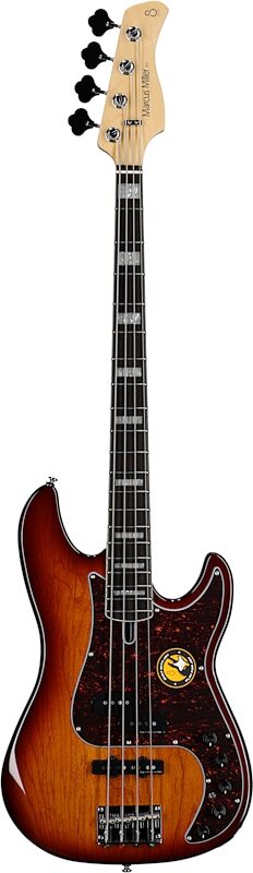 Sire Marcus Miller P7 Electric Bass, Tobacco Sunburst, Full Straight Front