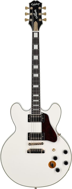 Epiphone B.B. King Lucille Electric Guitar (with EpiLite Case), Bone White, Full Straight Front