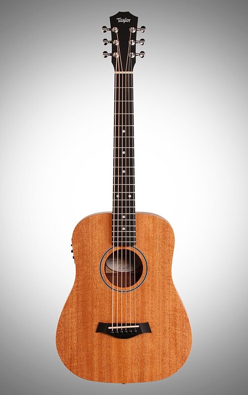 Taylor BT2e Baby Taylor Acoustic-Electric Guitar (with Gig Bag), New, Full Straight Front