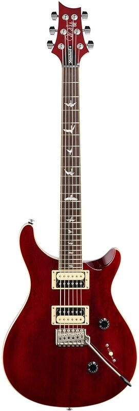 PRS Paul Reed Smith SE Standard 24 Electric Guitar (with Gig Bag), Vintage Cherry, Full Straight Front