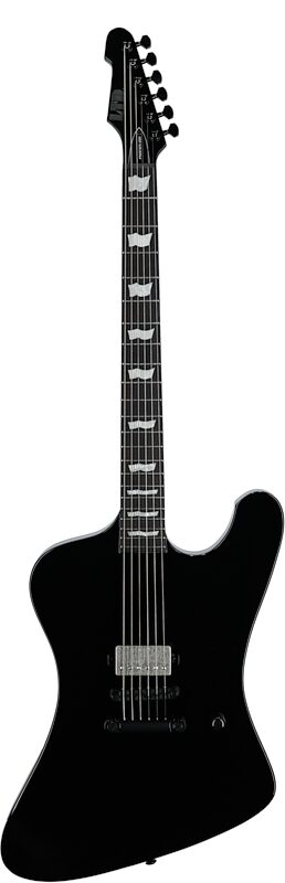 ESP LTD Phoenix-201 Electric Guitar, Black, Full Straight Front