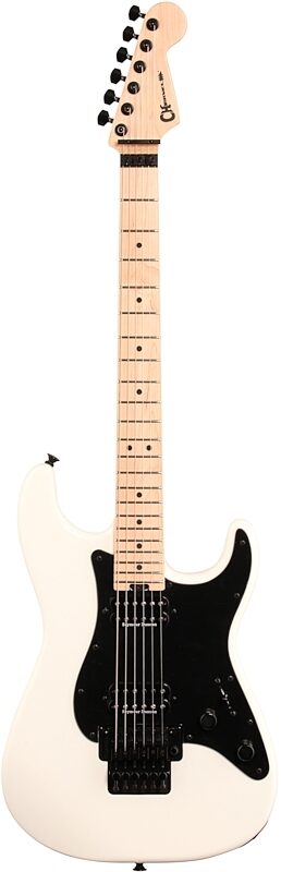 Charvel Pro-Mod So-Cal SC1 HH FR Electric Guitar, Snow White, USED, Blemished, Full Straight Front