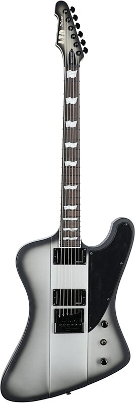 ESP LTD Phoenix-1000 EverTune Electric Guitar, Silver Sunburst Satin, Full Straight Front