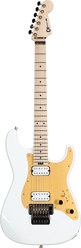 Charvel Pro-Mod So-Cal Style 1 HH FR M Electric Guitar, Snow White, USED, Blemished, Full Straight Front