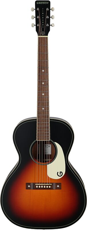 Gretsch Jim Dandy Concert Acoustic Guitar, Rex Burst, Full Straight Front