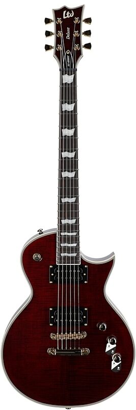 ESP LTD EC-1000T CTM Traditional Series Electric Guitar, See-Thru Black Cherry, Full Straight Front