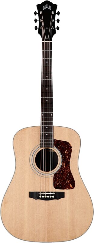 Guild D-50 Standard Dreadnought Acoustic Guitar, Natural, Blemished, Full Straight Front