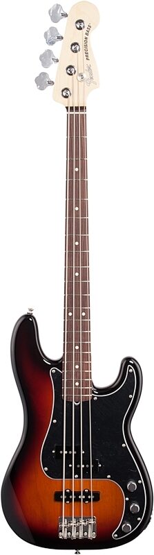 Fender American Performer Precision Bass Electric Bass Guitar, Rosewood Fingerboard (with Gig Bag), 3-Tone Sunburst, Full Straight Front