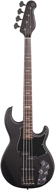 Yamaha BB734A Electric Bass Guitar (with Gig Bag), Transparent Black, Full Straight Front
