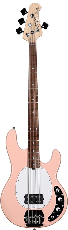 Sterling by Music Man StingRay Electric Bass, Pueblo Pink, Full Straight Front