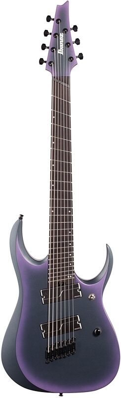 Ibanez RGD71ALMS Axion Label Electric Guitar, 7-String, Black Aurora Burst, Full Straight Front