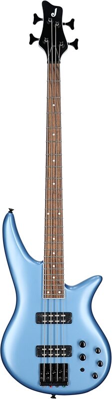 Jackson X Series Spectra SBX IV Electric Bass, Matte Blue Frost, Full Straight Front