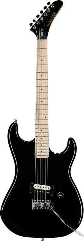 Kramer Baretta Special Electric Guitar, Special Ebony, Scratch and Dent, Full Straight Front