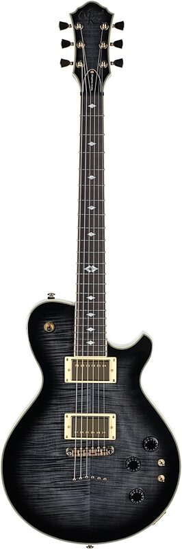 Michael Kelly Limited Modshop Narrow Body Design Patriot Electric Guitar, Smoke Burst, Full Straight Front