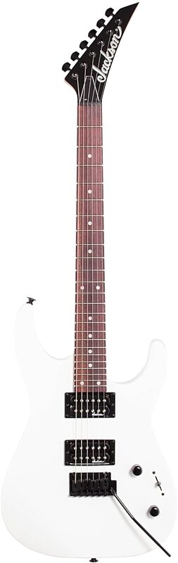 Jackson JS Series Dinky JS12 Electric Guitar, Amaranth Fingerboard, Snow White, Full Straight Front