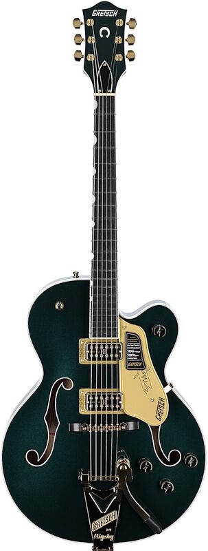 Gretsch Pro Collection Nashville Electric Guitar (with Case), Cadillac Green, Full Straight Front