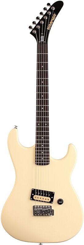 Kramer Baretta Special Electric Guitar, Vintage White, Full Straight Front