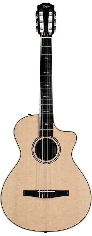Taylor 812ce-N Grand Concert Classical Acoustic-Electric Guitar, New, Full Straight Front