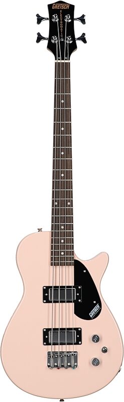 Gretsch G2220 Electromatic Junior Jet II Electric Bass, Shell Pink, Full Straight Front