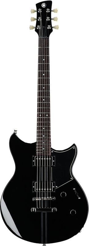 Yamaha Revstar Element RSE20 Electric Guitar, Black, Full Straight Front