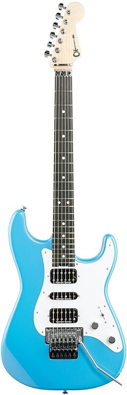 Charvel Pro-Mod So-Cal Style1 SC3 HSH FR Electric Guitar, Robin Egg, USED, Warehouse Resealed, Full Straight Front