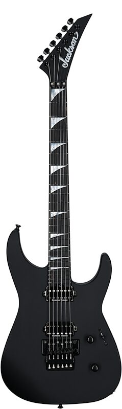Jackson American Soloist SL2 DX Electric Guitar (with Case), Satin Black, Full Straight Front