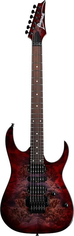 Ibanez RG470PB Electric Guitar, Red Eclipse Burst, Full Straight Front