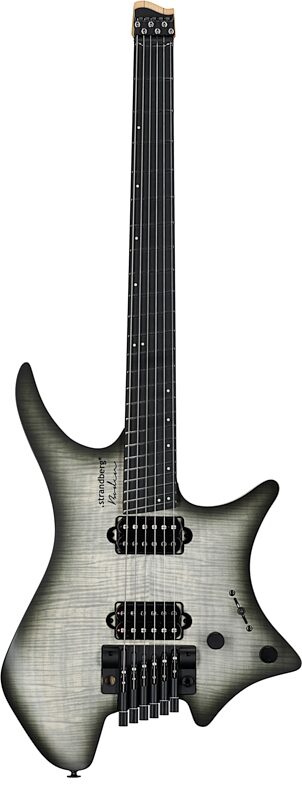 Strandberg Boden Prog NX 6 Electric Guitar (with Gig Bag), Charcoal Black, Blemished, Full Straight Front