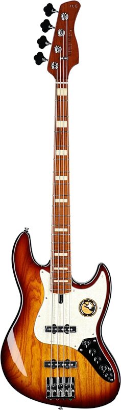 Sire Marcus Miller V8 Electric Bass (with Gig Bag), Tobacco Sunburst, Full Straight Front