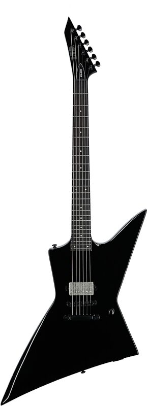 ESP LTD EX-201 Electric Guitar, Black, Full Straight Front