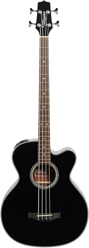Takamine GB-30CE Acoustic-Electric Bass, Black, Full Straight Front