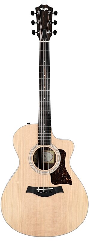Taylor 212ce Grand Concert Acoustic-Electric Guitar, New, Full Straight Front