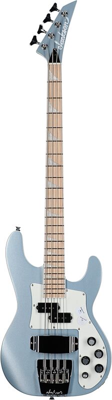 Jackson CBXNT DX IV X Series Concert Electric Bass, Ice Blue, Full Straight Front