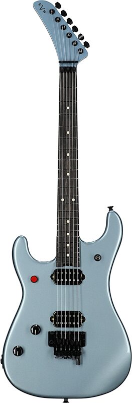 EVH Eddie Van Halen 5150 Series Standard Electric Guitar, Left-Handed, Ice Blue Metallic, Full Straight Front