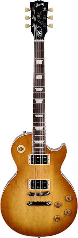 Gibson Signature Slash "Jessica" Les Paul Standard Electric Guitar (with Case), Honey Burst, Full Straight Front