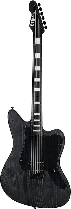 ESP LTD XJ-1HT Electric Guitar, Black Blast, Full Straight Front