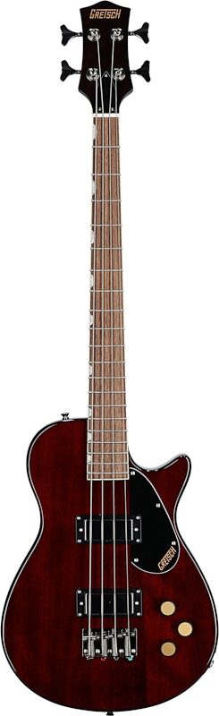 Gretsch Streamliner Jet Club Electric Bass, Walnut Stain, Full Straight Front