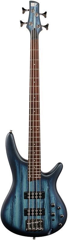 Ibanez SR300E Electric Bass, Sky Veil Matte, Full Straight Front