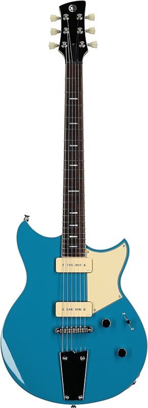 Yamaha Revstar Standard RSS02T Electric Guitar (with Gig Bag), Swift Blue, Full Straight Front