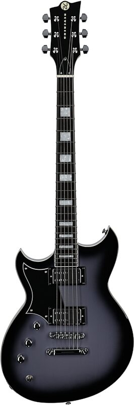 Reverend Sensei RA Electric Guitar, Left-Handed, Periwinkle Burst, Full Straight Front