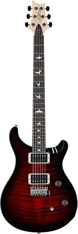 PRS Paul Reed Smith CE24 Electric Guitar (with Gig Bag), Fire Red Wraparound Smokeburst, Full Straight Front