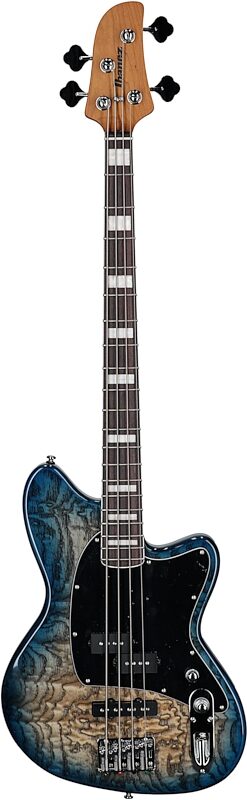 Ibanez TMB400 Talman Electric Bass, Cosmic Blue Starburst, Full Straight Front