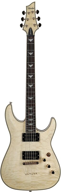 Schecter Omen Extreme Electric Guitar, Gloss Natural, Full Straight Front