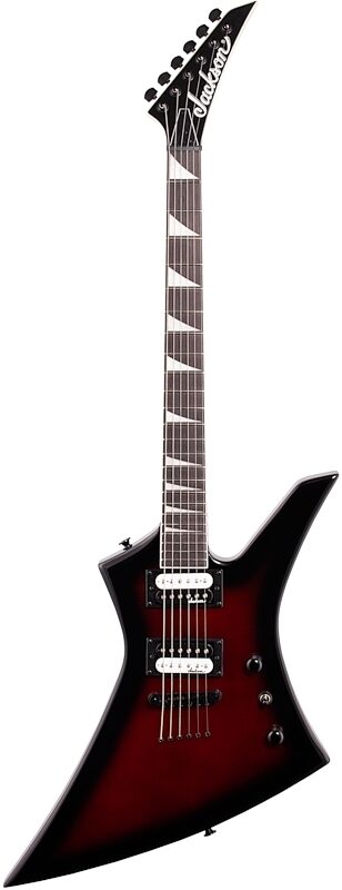 Jackson JS Series Kelly JS32T Electric Guitar, Amaranth Fingerboard, Viola Burst, Full Straight Front